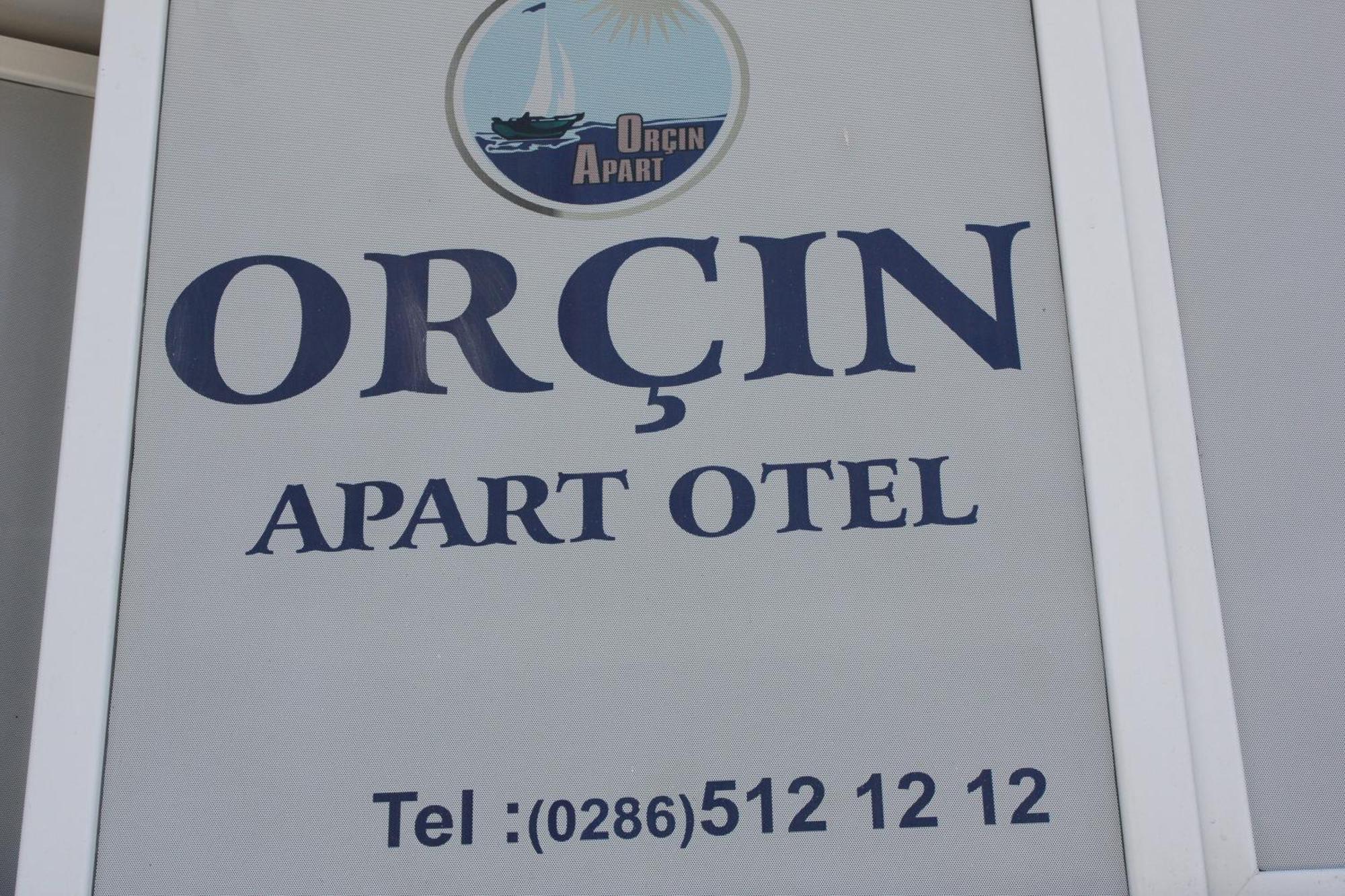 Orcin Apart Hotel Lapseki Exteriör bild